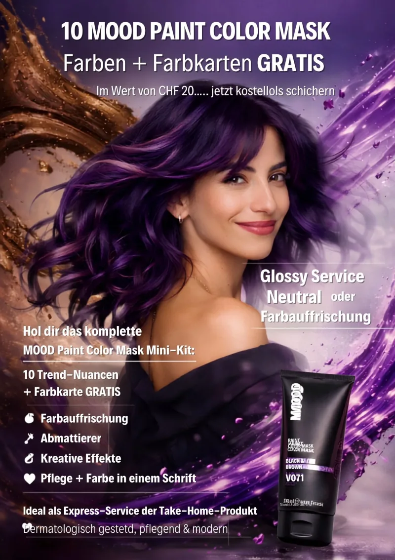 10 Mood Paint Color Mask + Farbkarte GRATIS