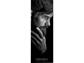 Mann , Poster sw DIN-A0 Halb