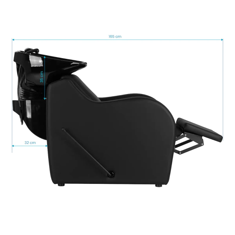 Coiffeur- Friseurwaschbecke Conrad , Fussstütze