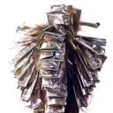 Alufolie, 12cm , 250m, Alusträhnenfolie