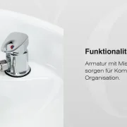 Friseurwaschbecken Coiffeur Water schwarz