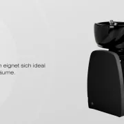 Friseurwaschbecken Coiffeur Water schwarz