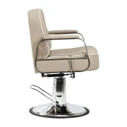Friseurstuhl Rudolfo – für Coiffeure, Barber & Kosmetik-Beige