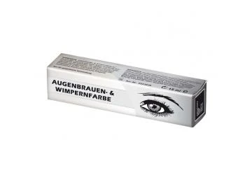 Augenbrauen und Wimpernfarbe
