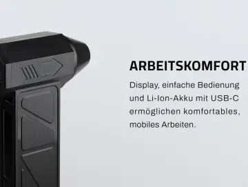 Accu Föhn mit Sauger – Power, AirTouch  Präzision & Mobilität in einem Gerät
