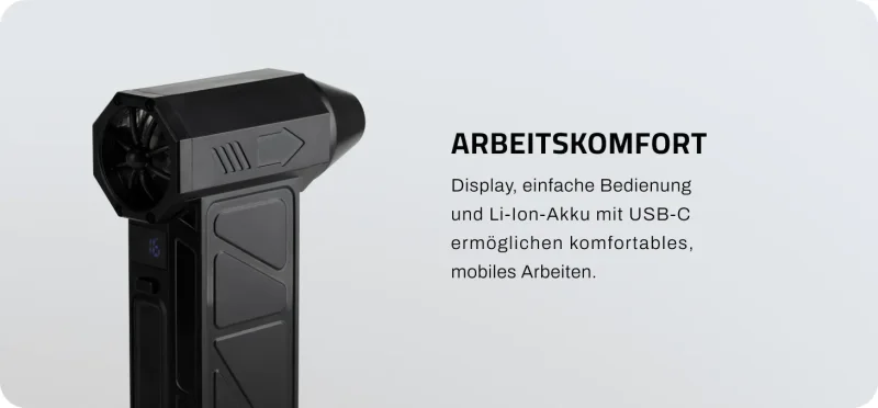 Accu Föhn mit Sauger – Power, AirTouch  Präzision & Mobilität in einem Gerät