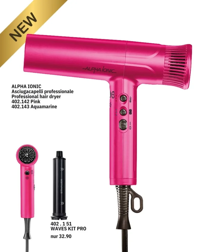 Alpha Ionic Professioneller Föhn, Haartrockner