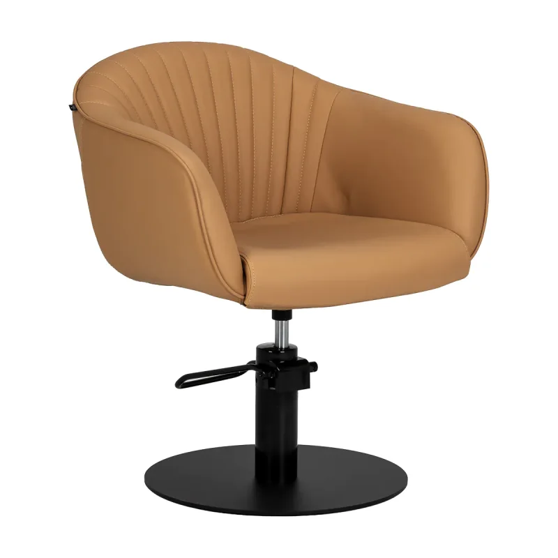 Coiffeur Friseurstuhl Carol – Karamell