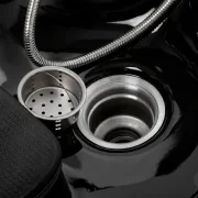 Coiffeur-Friseurwaschbecken Ortega  Marina schwarz