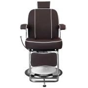 Coiffeur Stuhl + Barberstuhl Frederico braun