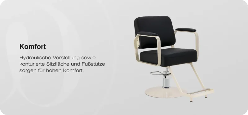 Coiffeurstuhl Anika beige