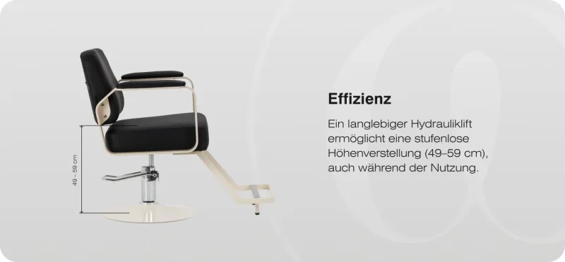 Coiffeurstuhl Anika beige