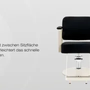 Coiffeurstuhl Anika beige