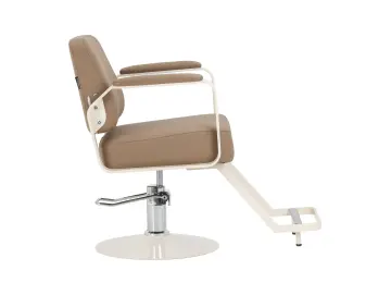 Coiffeurstuhl Anika hellbraun