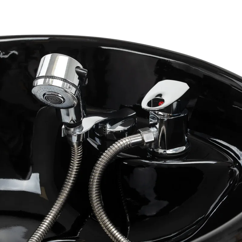 Friseurwaschbecken Coiffeur Aqua schwarz