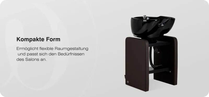 Friseurwaschbecken Coiffeur Water braun