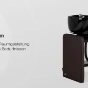 Friseurwaschbecken Coiffeur Water braun