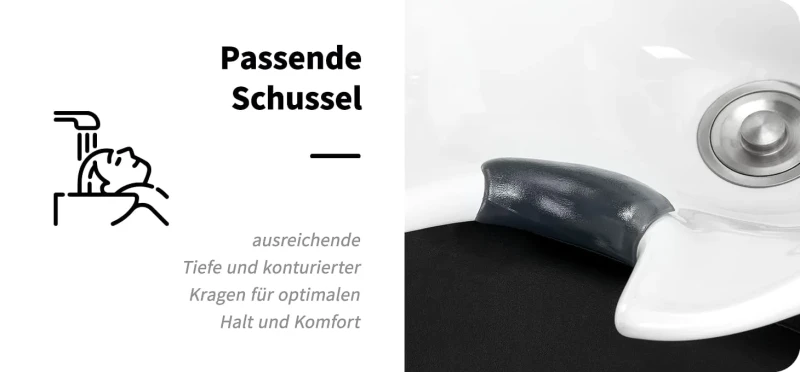 Friseurwäsche Z schwarz