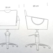 Krone Damen-Herrenstuhl