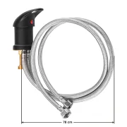 Mischbatrie ARMATUR für Coiffeurwaschanlagen SCHWARZ