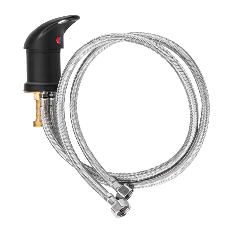 Mischbatrie ARMATUR für Coiffeurwaschanlagen SCHWARZ