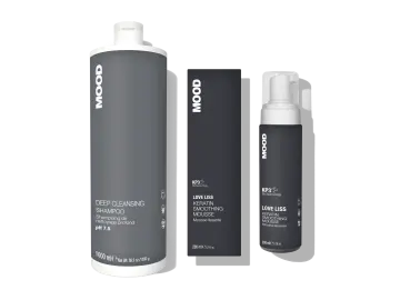 SET -Mood Love Liss Mousse, Glätten/ Keratin
