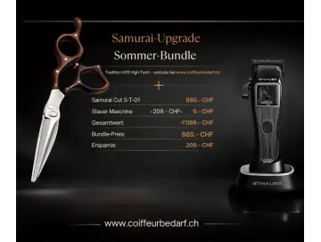 Samurai‑Upgrade: Meisterschere + High‑Tech Maschine – limitiertes Sommer‑Bundle