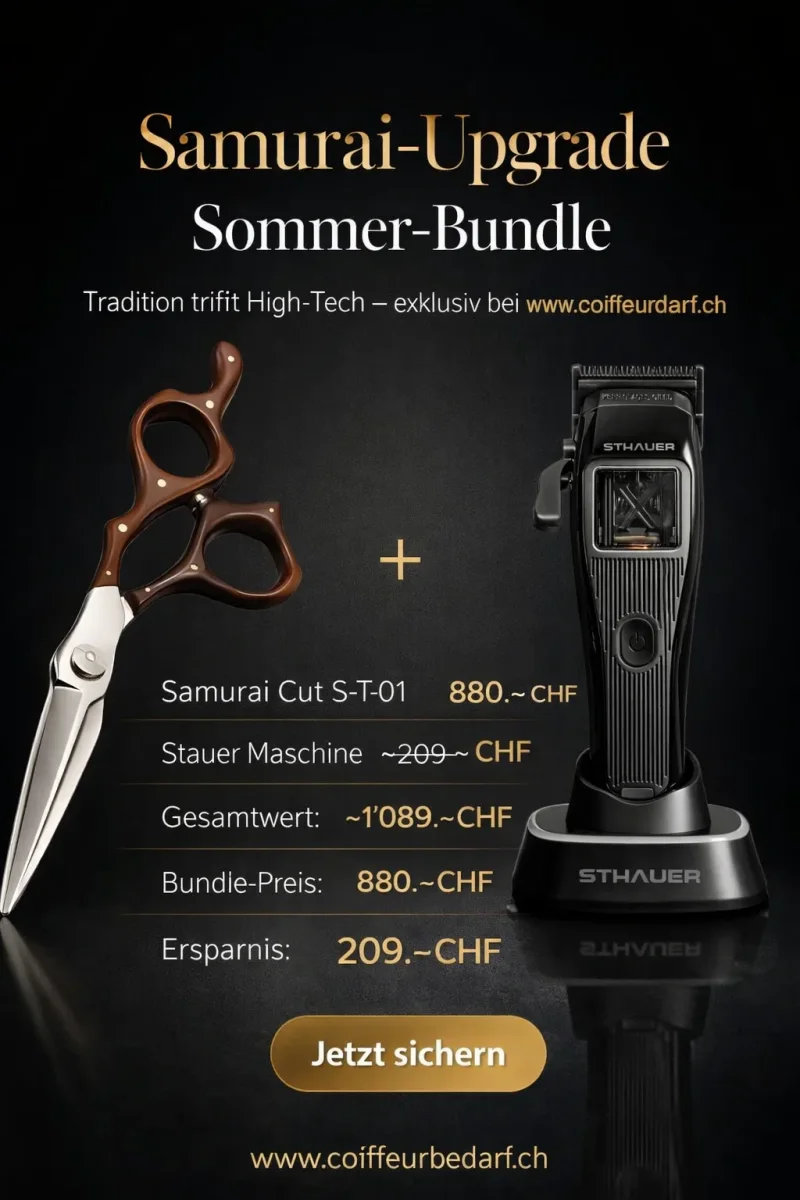 Samurai‑Upgrade: Meisterschere + High‑Tech Maschine – limitiertes Sommer‑Bundle