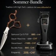 Samurai‑Upgrade: Meisterschere + High‑Tech Maschine – limitiertes Sommer‑Bundle