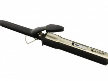 KANSAI Black Ceramic Lockenstab 19 mm