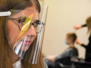 Schutzbrille, Gesichtsschutz , Version-Simpel