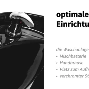 Coiffeur Friseur Waschanlage E, elektrische Fustützten