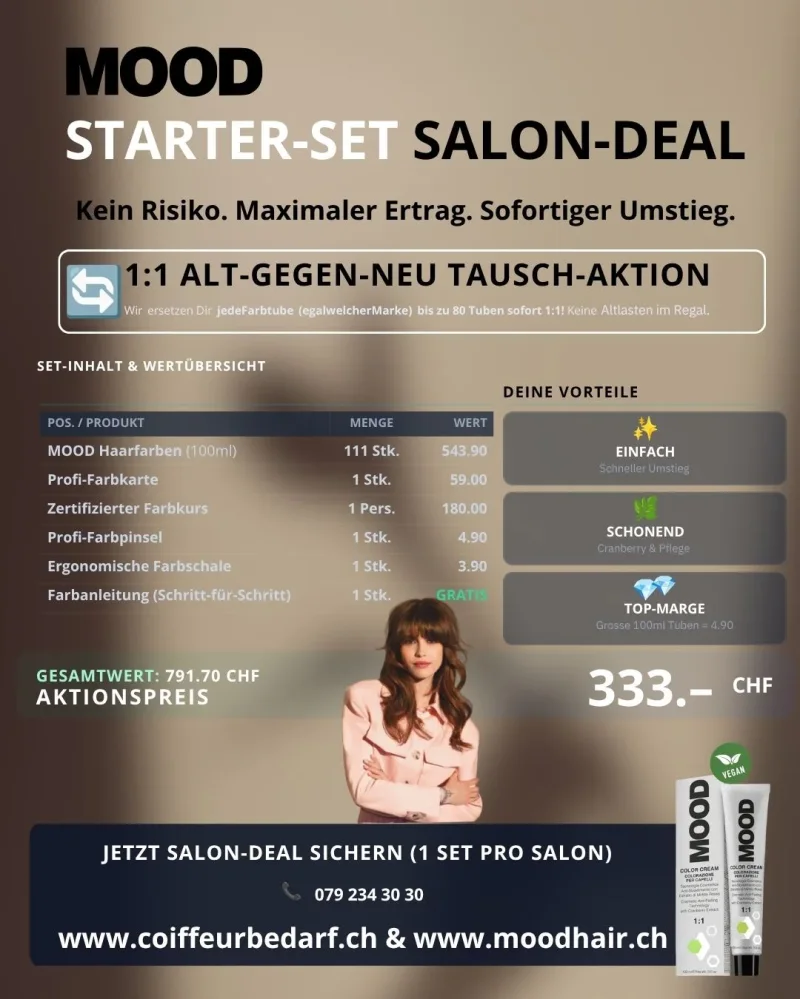 STARTER-SET SALON-DEAL MOOD Haarfarben