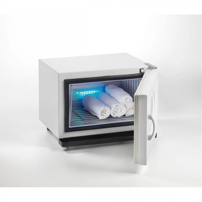 Kompressenwärmer mit UV-Licht für bis zu 14 Kompressentücher