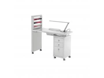 Display Manikürtisch mit NagellackDisplay