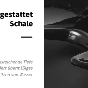 Coiffeur Friseur Waschanlage E, elektrische Fustützten