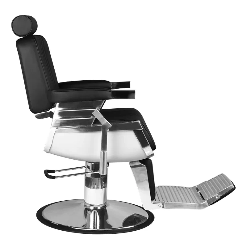 Coiffeur Stuhl + Barberstuhl 50s Retro