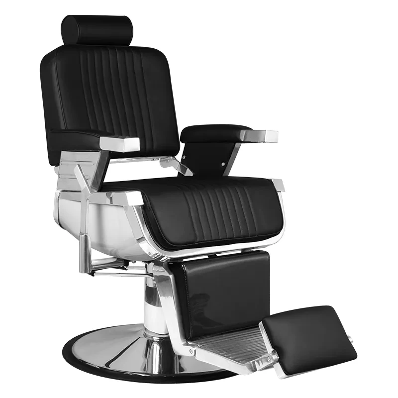 Coiffeur Stuhl + Barberstuhl 50s Retro