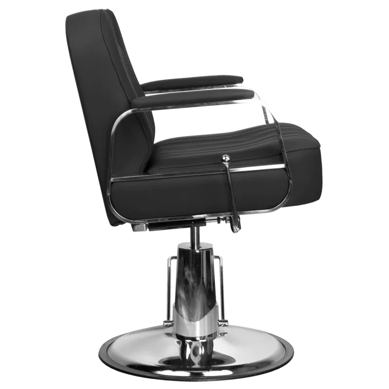 Coiffeur Stuhl + Barberstuhl Ramon schwarz