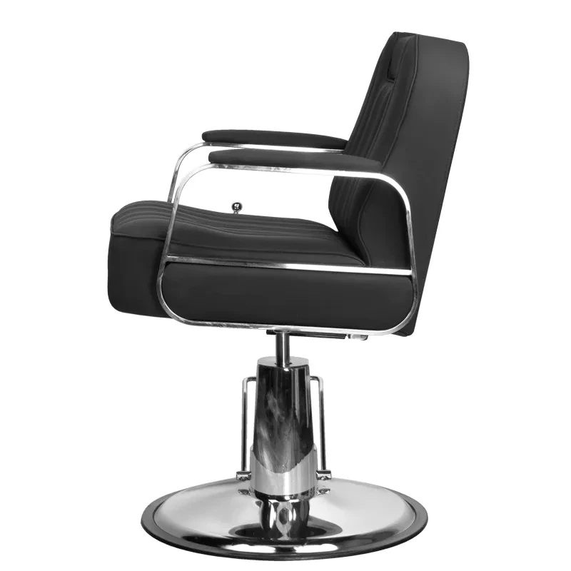 Coiffeur Stuhl + Barberstuhl Ramon schwarz