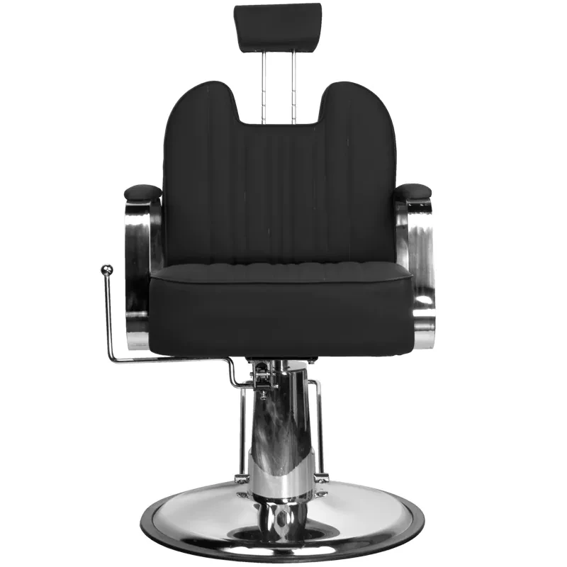 Coiffeur Stuhl + Barberstuhl Ramon schwarz