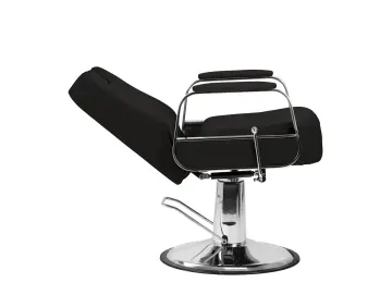 Coiffeur Stuhl + Barberstuhl Ramon schwarz