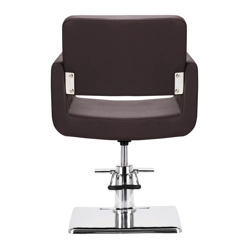 Coiffeur Stuhl Helumt braun