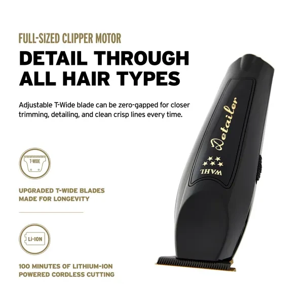 Cordless Barber Combo (Cordless Magic Clip & Cordless Detailer)