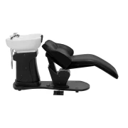 Elektrische Coiffeur-Friseurwaschanlage Super Comfort black