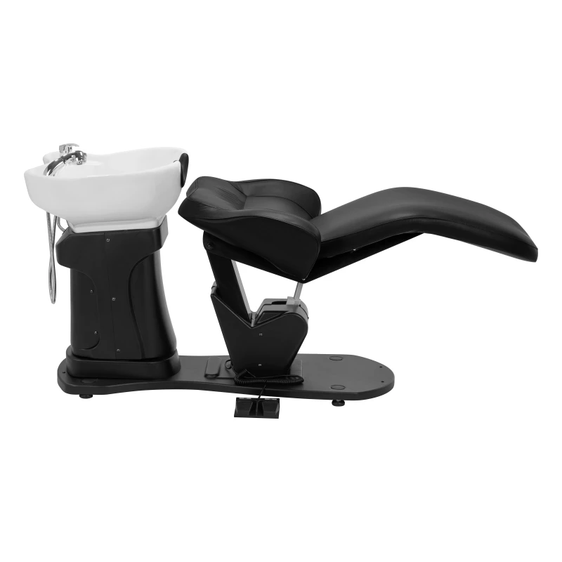 Elektrische Coiffeur-Friseurwaschanlage Super Comfort black