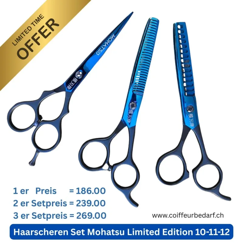 Haarscheren Set Mohatsu Limited Edition 10-11-12
