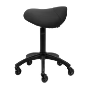 Rollhocker  Sattelhocker schwarz