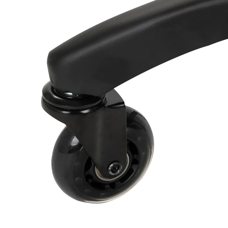 Rollhocker DORA – Mobil & ergonomisch für Salon, Studio & Praxis- Braun