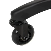 Rollhocker DORA – Mobil & ergonomisch für Salon, Studio & Praxis- Braun